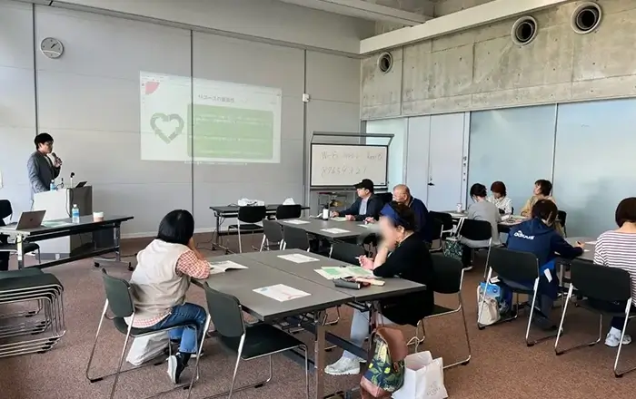 大淀町役場セミナー登壇風景